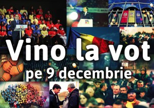 Alegeri 2012 - Vino la vot pe 9 Decembrie 2012
